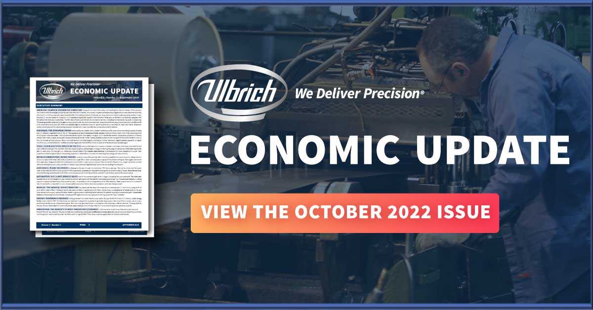 View the Economic Update October 2022 Issue