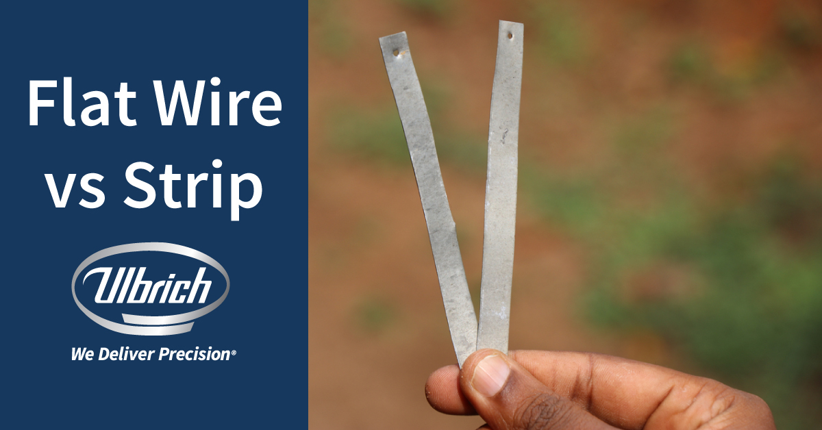 Flat Wire vs Strip