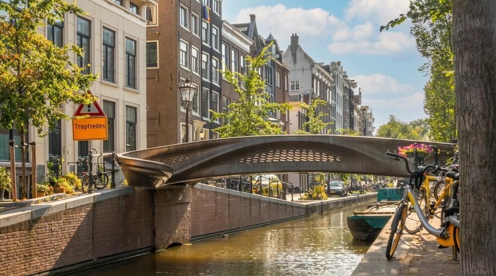 3D Bridge in Amsterdam