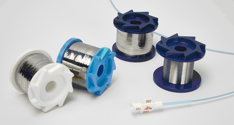 Ulbrich ultra-fine wire spools with catheter wire